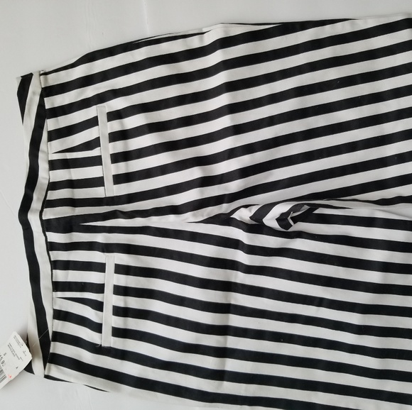 Forever21 womens striped pants long woven Sm. - Picture 3 of 7